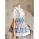 Strawberry Witch Blueberry Skirt with Shoulder Straps